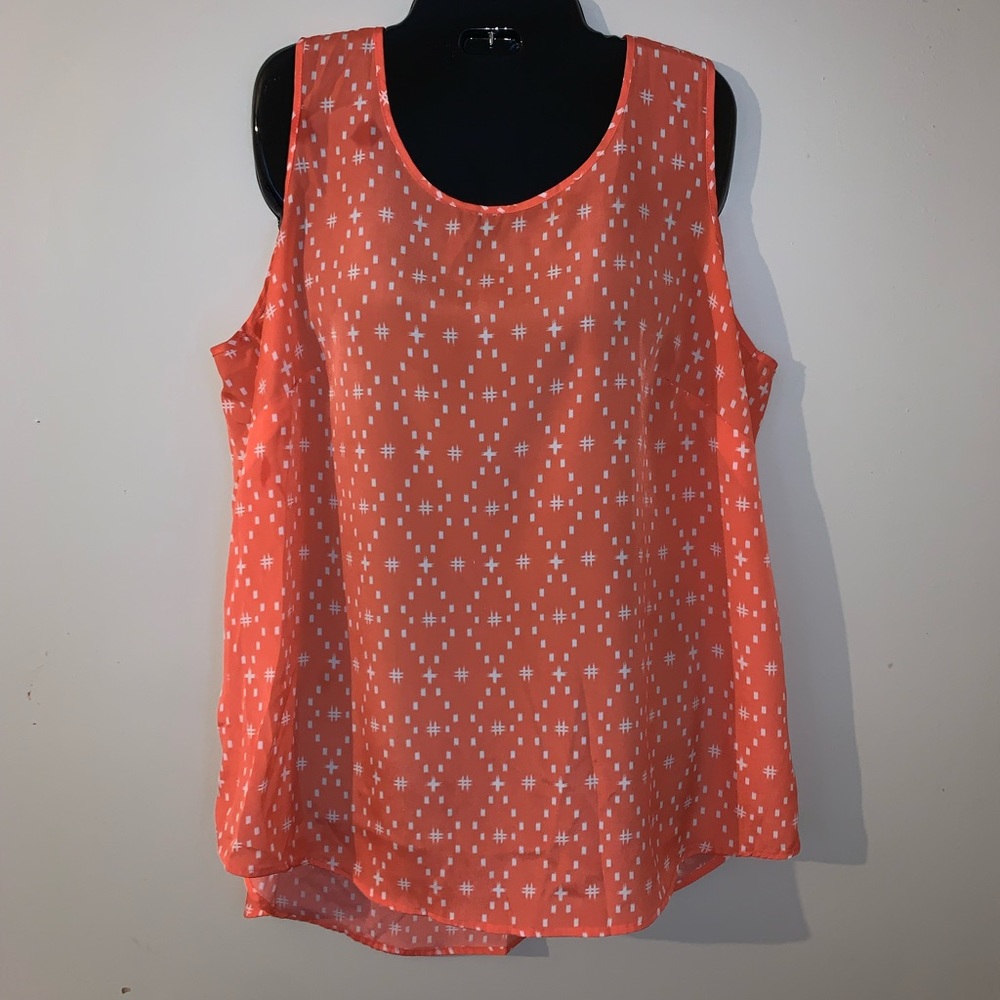 Faded Glory Orange Women’s Top